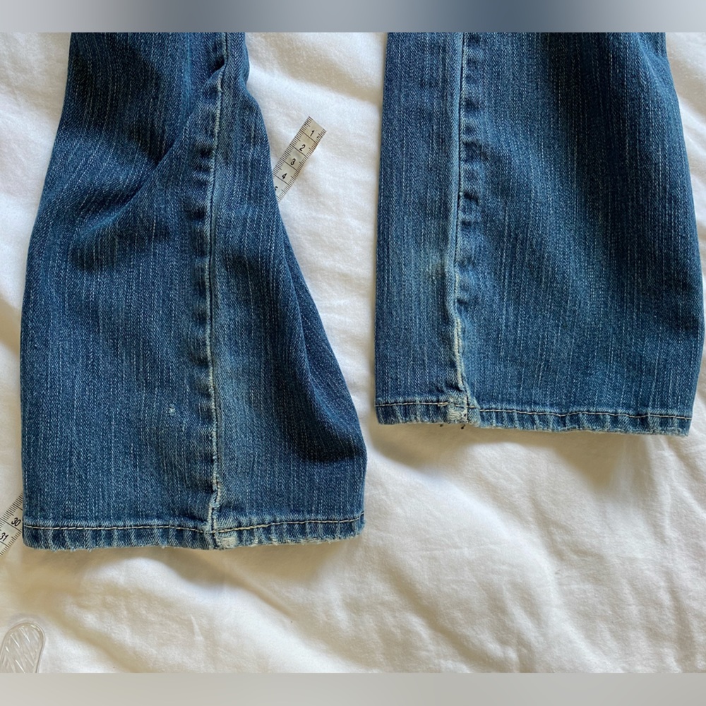 Wrangler Women's Dark Blue Denim Jeans with Embellished Back Pocket - Picture 5 of 10